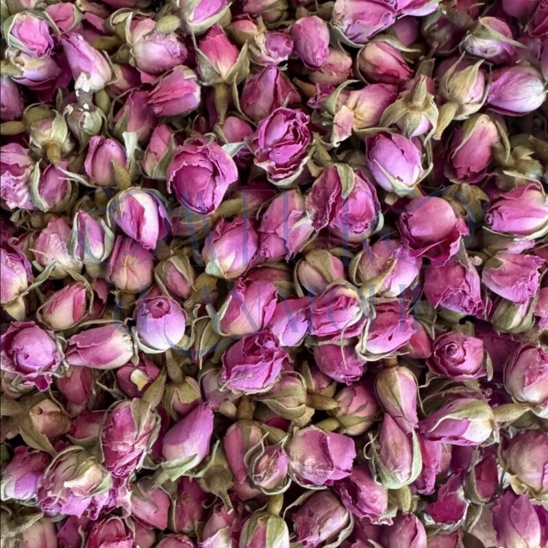 Boutons de rose séchés pour infusion relaxante