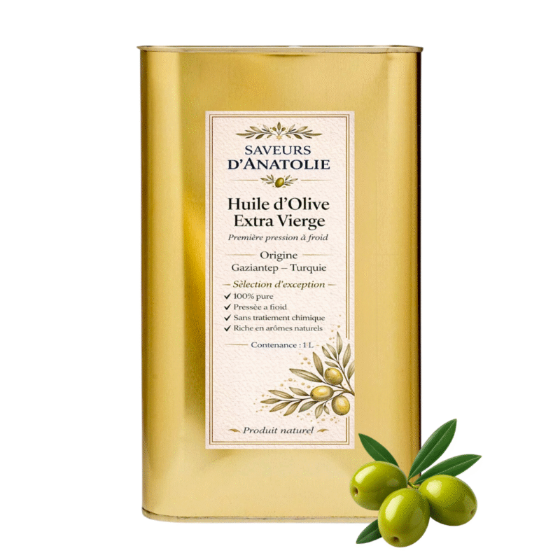 Huile d’olive vierge extra extraite à froid