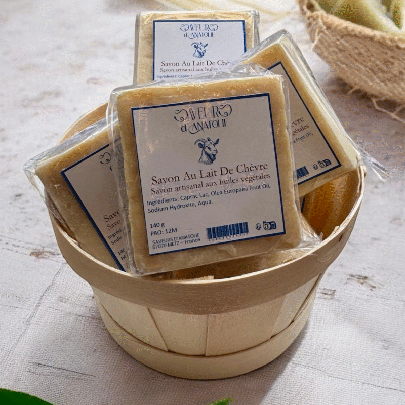 Savon au lait de chèvre - soin nourrissant pour les peaux sensibles