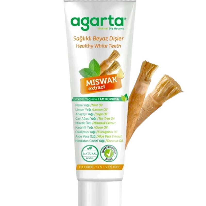 Dentifrice Naturel Bio Agarta au Miswak - Sans Fluor