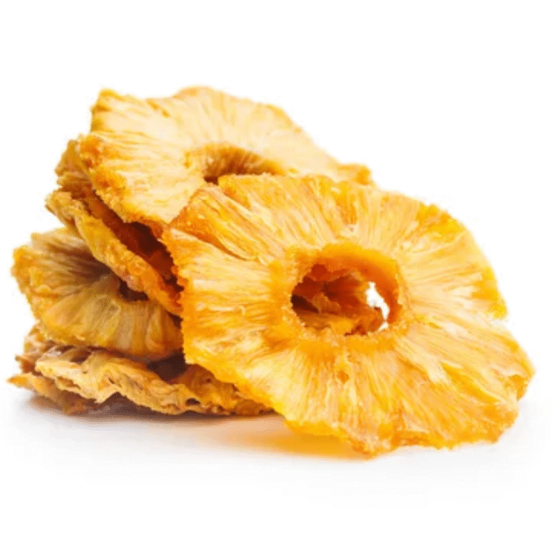 Ananas séché premium – tranches d'ananas séchées naturellement sucrées