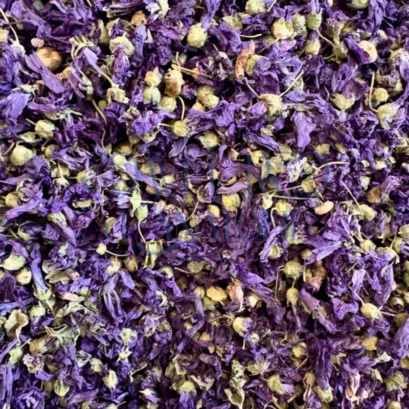 fleurs de mauve séchées infusion naturelle
