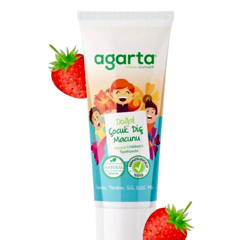 Dentifrice Enfant Naturel Agarta Fraise - Bio & Doux