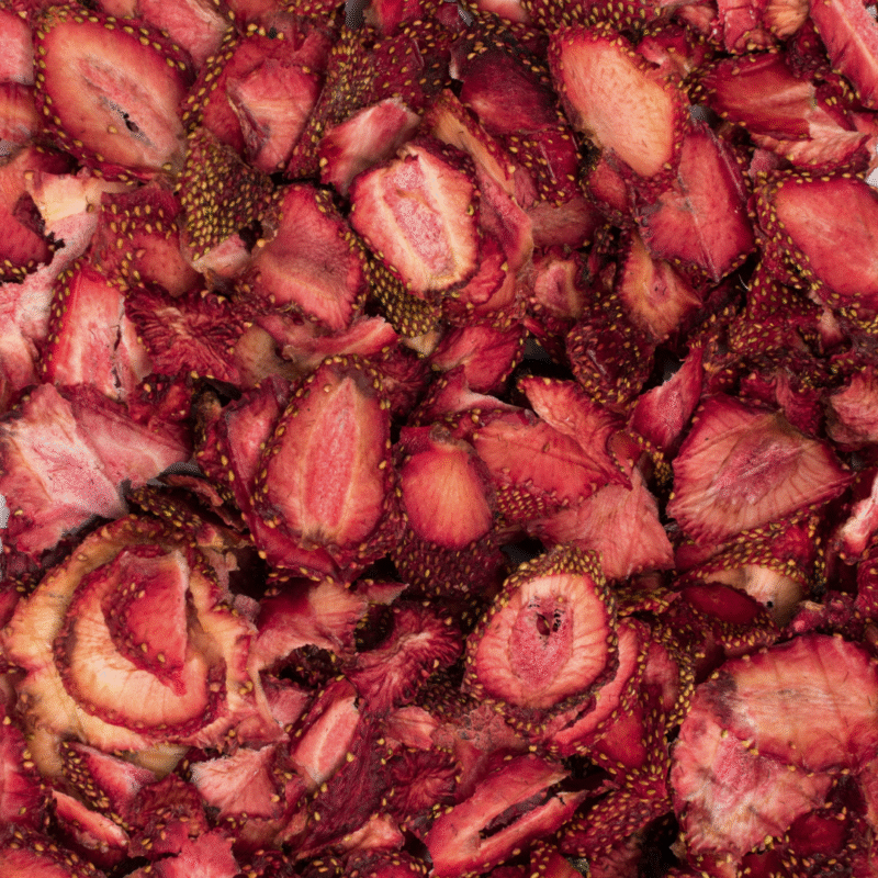 Fraises séchées - naturelles & légèrement acidulées
