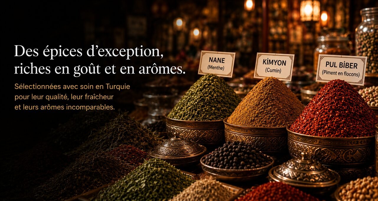 épices authentique de Turquie